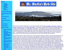 Tablet Screenshot of mrmartinweb.com